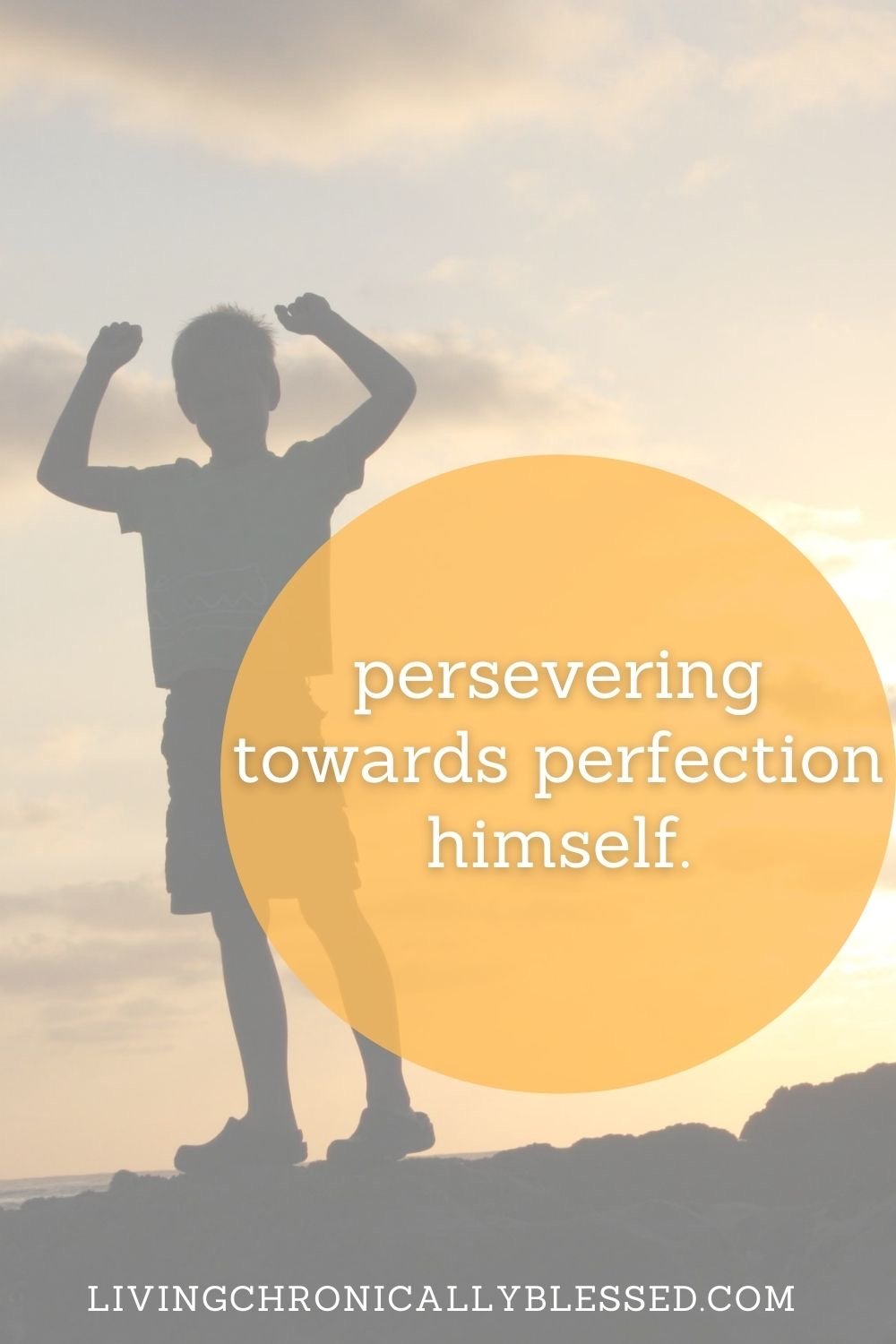 persevering towards perfection&nbsp;himself.